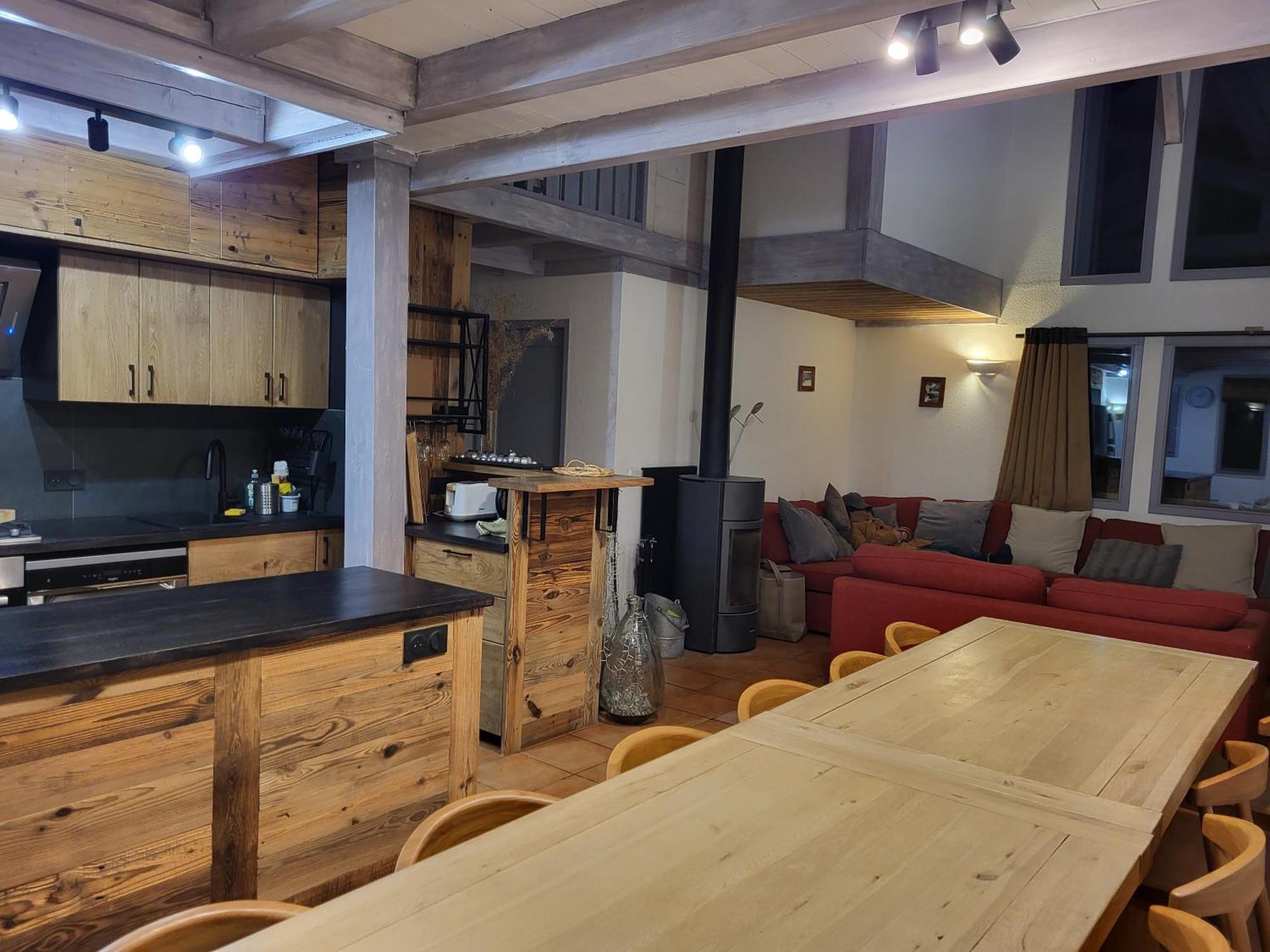 Chalet Courchevel La Tania - 14 Personnes - 7 Chambres 7 Salles De Bains - 40 M Des Pistes Exterior photo